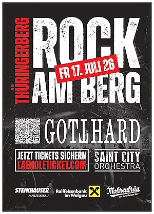 Rock am Berg - Gotthard live - 17.07.2026