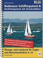 Bodensee Schifferpatent Buch für Ausbildung in den Bodensee Segelschulen und Motorbootschulen
