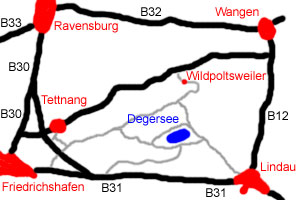 Karte Wildpoltsweiler - Wildpark Sonnenhalde